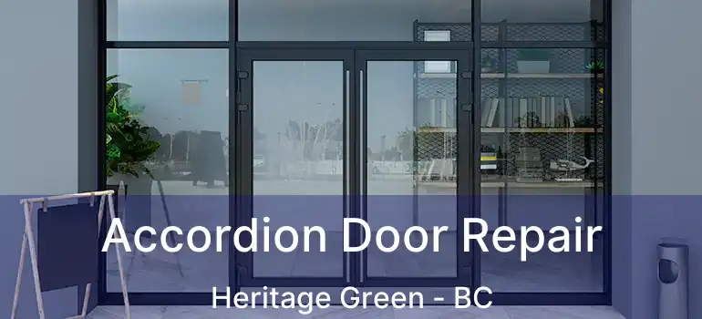  Accordion Door Repair Heritage Green - BC