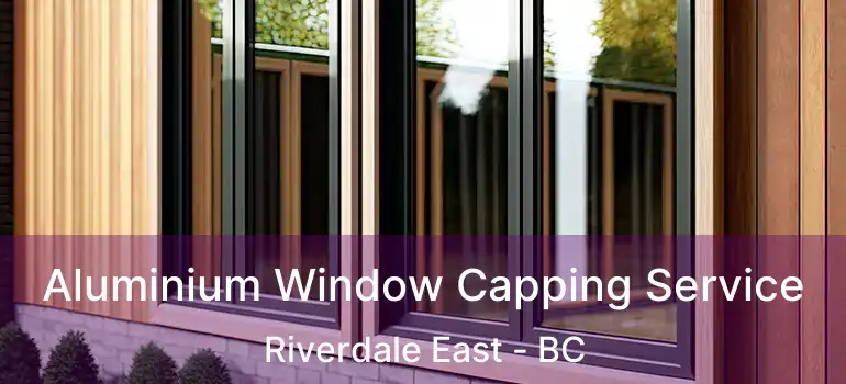  Aluminium Window Capping Service Riverdale East - BC