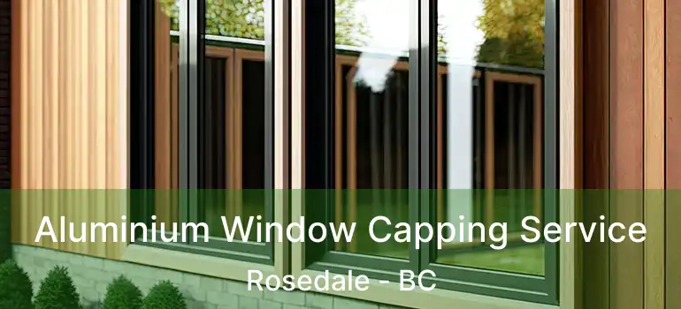  Aluminium Window Capping Service Rosedale - BC