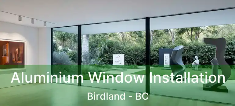  Aluminium Window Installation Birdland - BC
