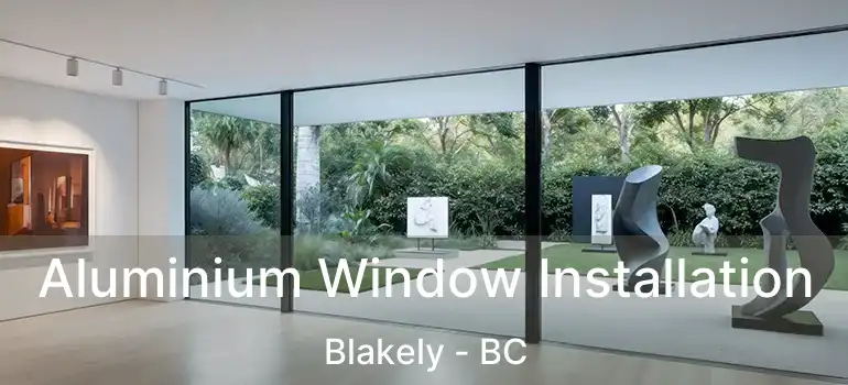  Aluminium Window Installation Blakely - BC