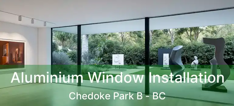  Aluminium Window Installation Chedoke Park B - BC