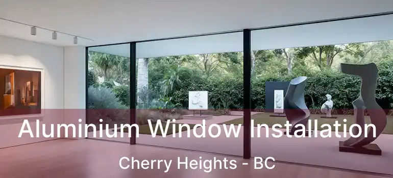  Aluminium Window Installation Cherry Heights - BC