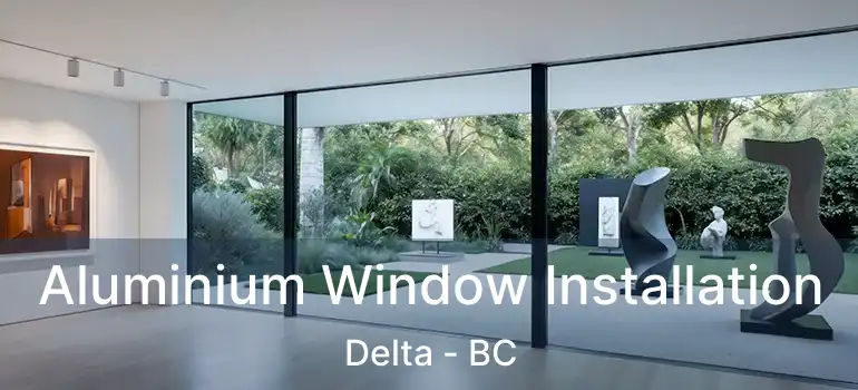  Aluminium Window Installation Delta - BC