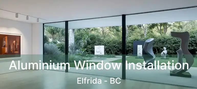  Aluminium Window Installation Elfrida - BC