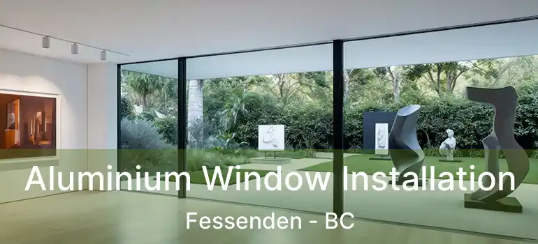  Aluminium Window Installation Fessenden - BC