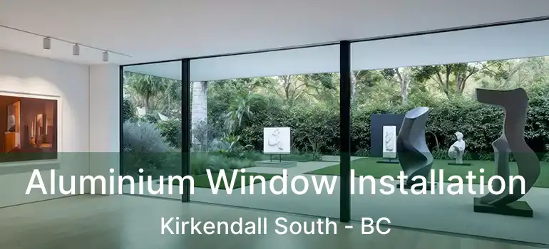  Aluminium Window Installation Kirkendall South - BC