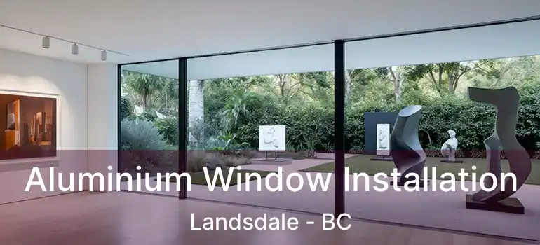  Aluminium Window Installation Landsdale - BC
