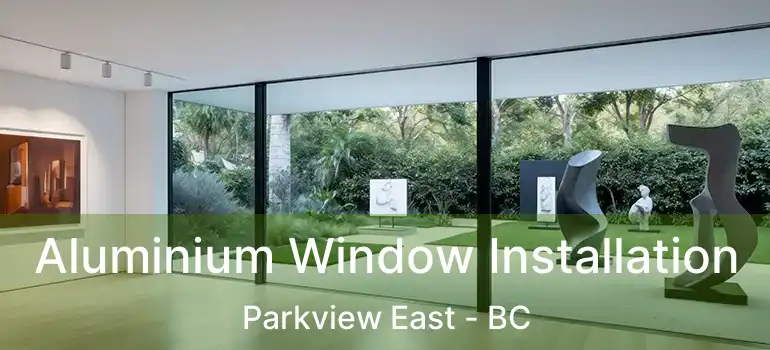  Aluminium Window Installation Parkview East - BC