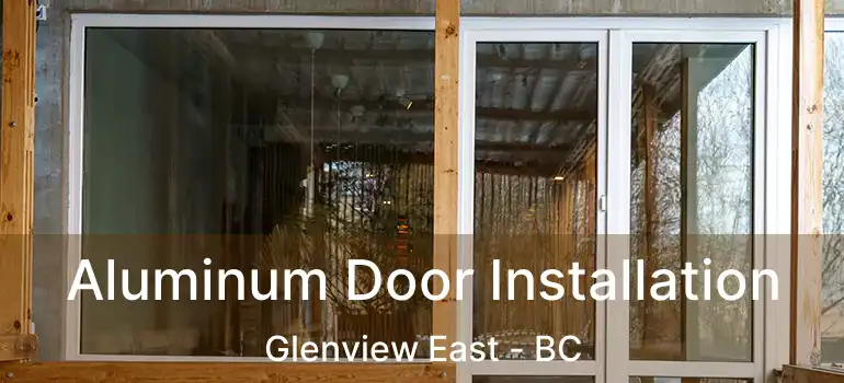  Aluminum Door Installation Glenview East - BC