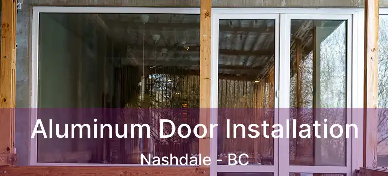 Aluminum Door Installation Nashdale - BC