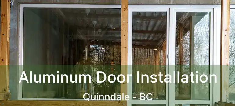  Aluminum Door Installation Quinndale - BC