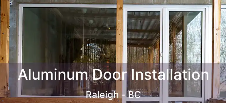  Aluminum Door Installation Raleigh - BC