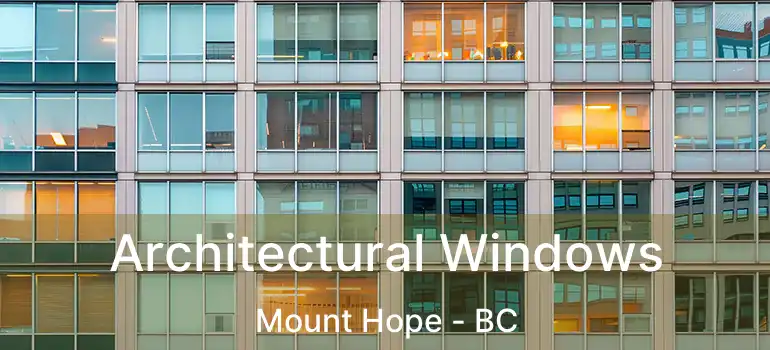  Architectural Windows Mount Hope - BC