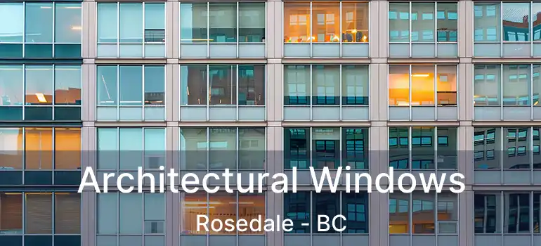  Architectural Windows Rosedale - BC