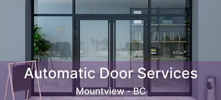  Automatic Door Services Mountview - BC