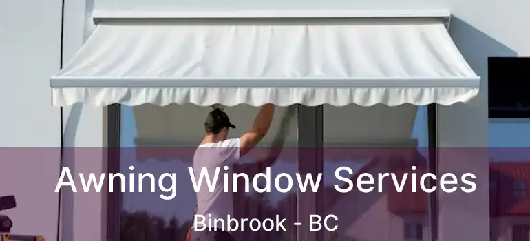  Awning Window Services Binbrook - BC