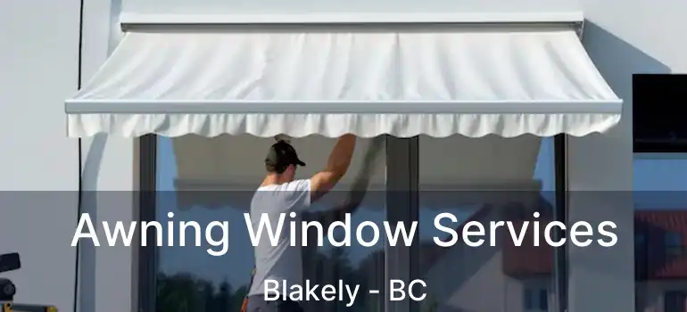  Awning Window Services Blakely - BC