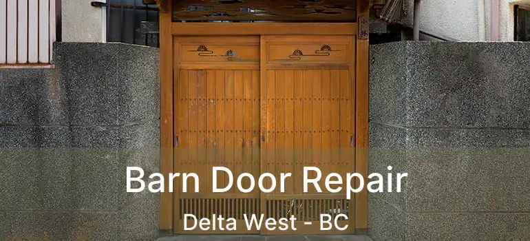  Barn Door Repair Delta West - BC