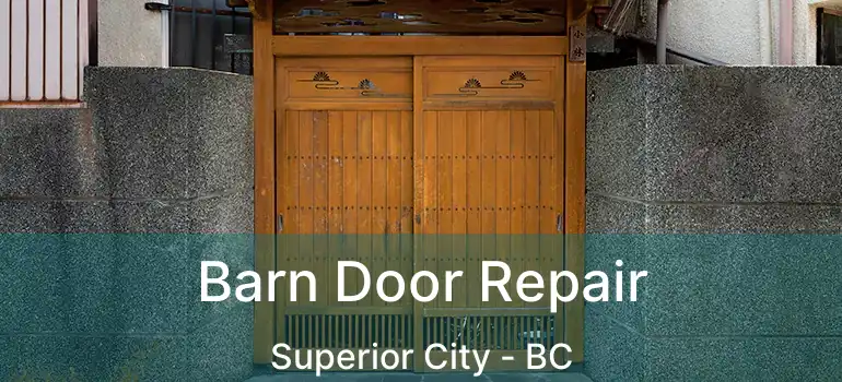  Barn Door Repair Superior City - BC