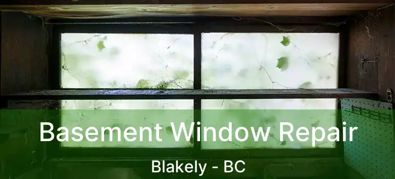  Basement Window Repair Blakely - BC