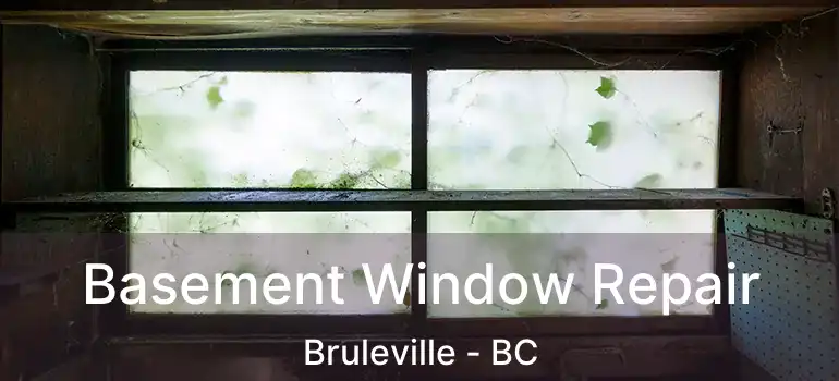  Basement Window Repair Bruleville - BC