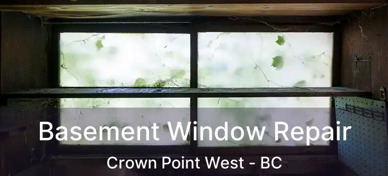  Basement Window Repair Crown Point West - BC