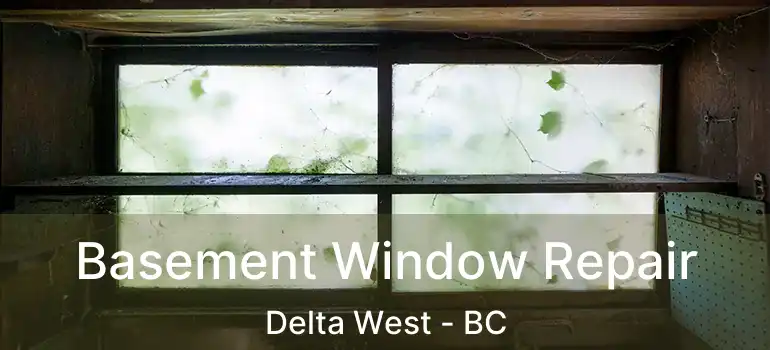  Basement Window Repair Delta West - BC