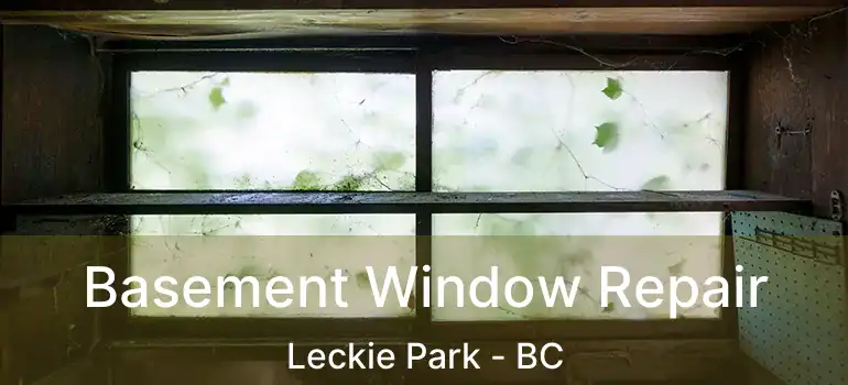  Basement Window Repair Leckie Park - BC