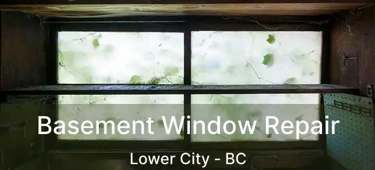  Basement Window Repair Lower City - BC