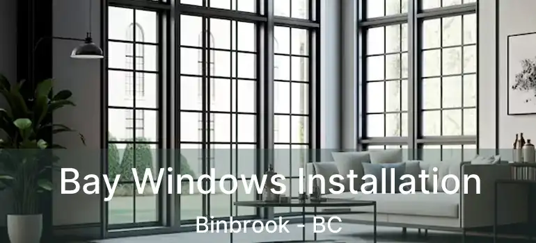  Bay Windows Installation Binbrook - BC