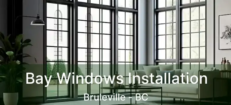  Bay Windows Installation Bruleville - BC