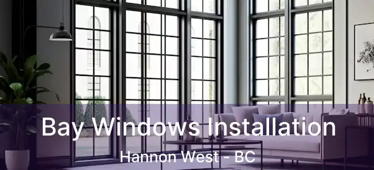  Bay Windows Installation Hannon West - BC