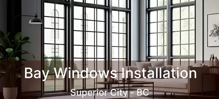  Bay Windows Installation Superior City - BC