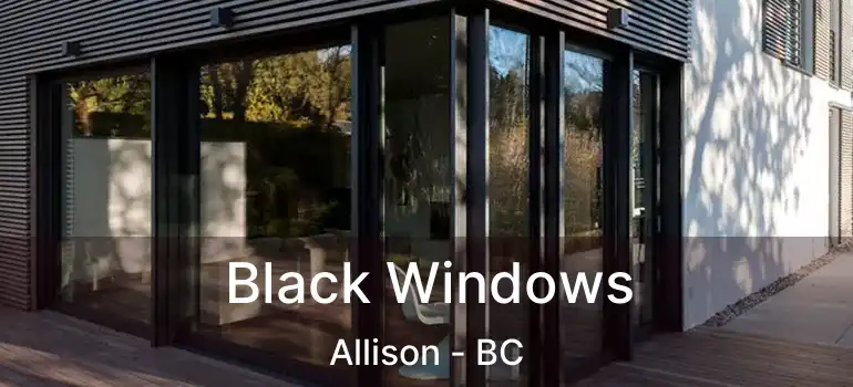 Black Windows Allison - BC