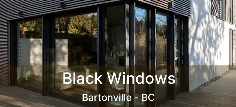  Black Windows Bartonville - BC