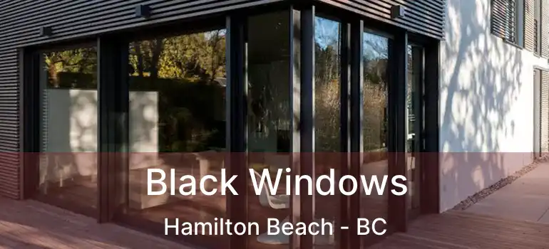  Black Windows Hamilton Beach - BC