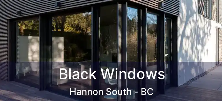  Black Windows Hannon South - BC