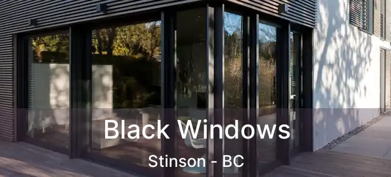  Black Windows Stinson - BC