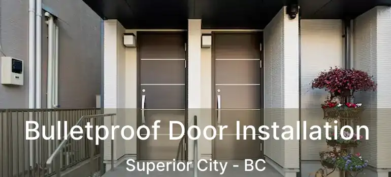  Bulletproof Door Installation Superior City - BC