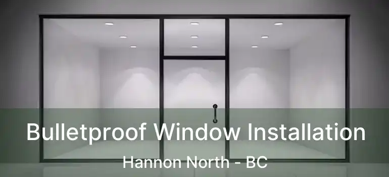  Bulletproof Window Installation Hannon North - BC
