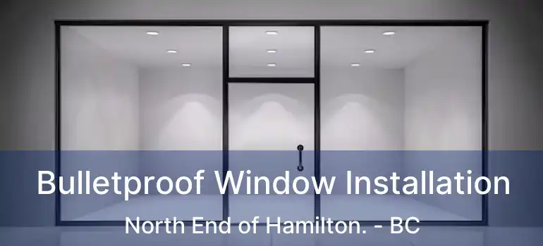  Bulletproof Window Installation North End of Hamilton. - BC