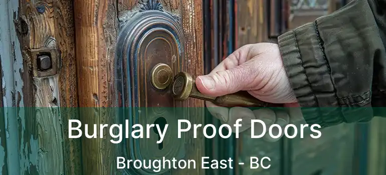  Burglary Proof Doors Broughton East - BC