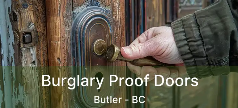  Burglary Proof Doors Butler - BC