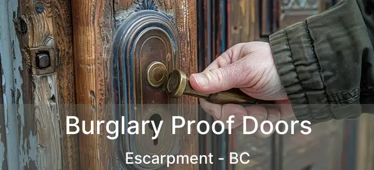 Burglary Proof Doors Escarpment - BC