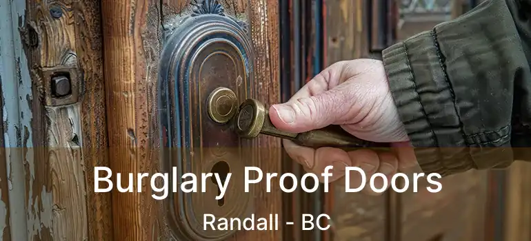  Burglary Proof Doors Randall - BC
