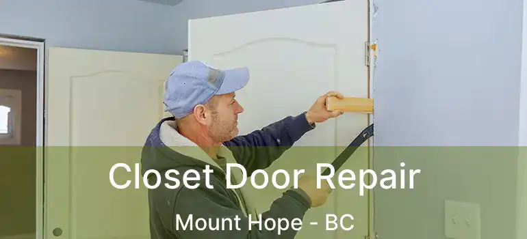  Closet Door Repair Mount Hope - BC