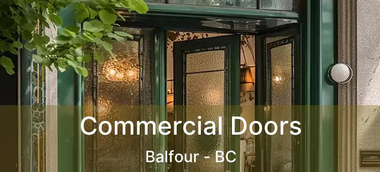  Commercial Doors Balfour - BC
