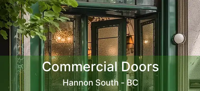  Commercial Doors Hannon South - BC