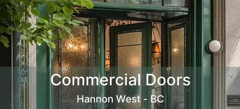  Commercial Doors Hannon West - BC